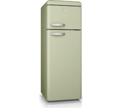 SWAN  SR11010GN Fridge Freezer - Green